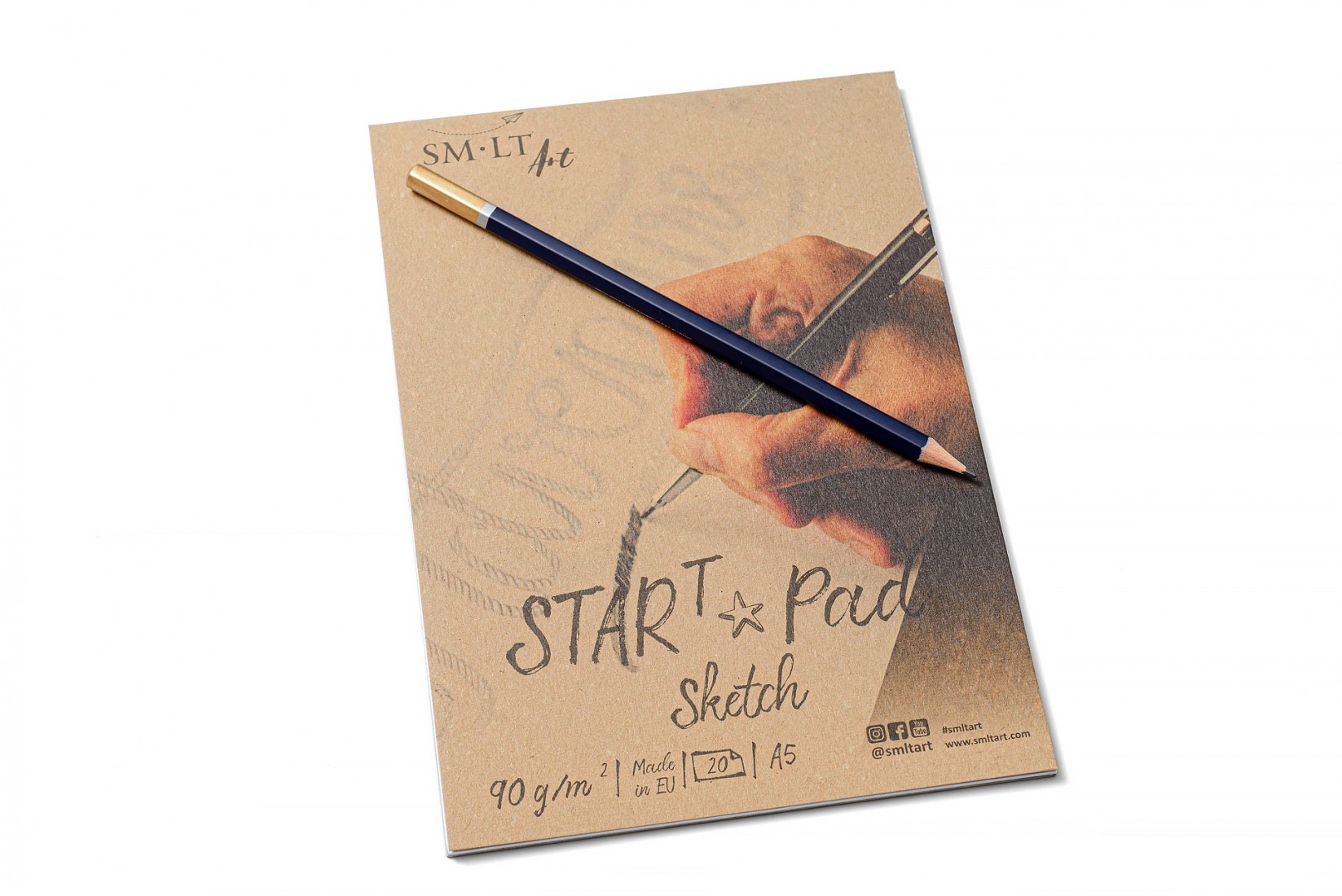 SM-LT ART Start Pad A5 20sh 90g/m2