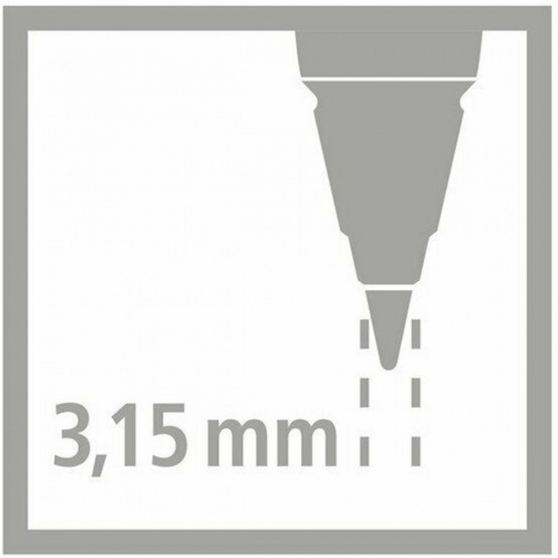 Stabilo Easyergo Μηχανικό Μολύβι για Αριστερόχειρες Πλαστικό 3.15mm με Ξύστρα Light Blue