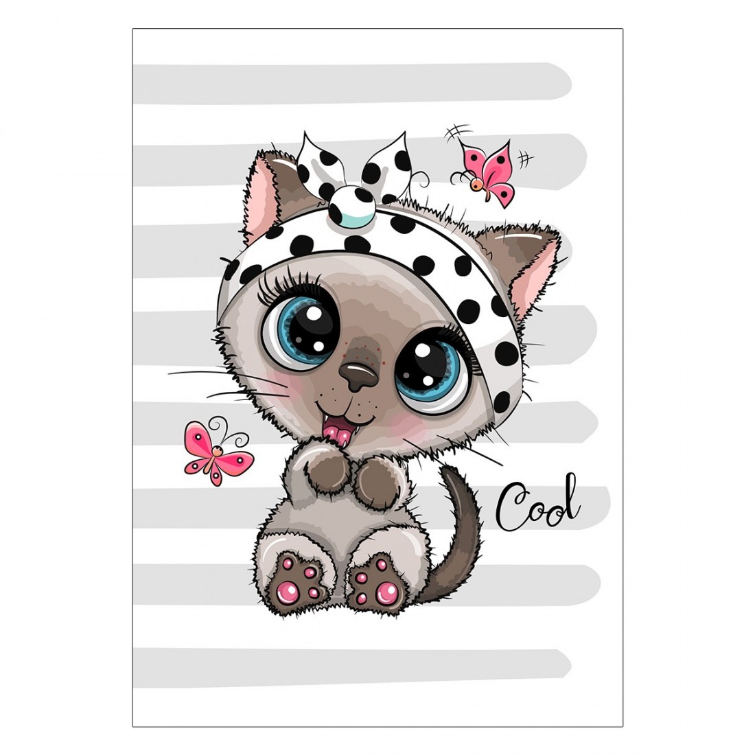 Τετράδιο καρφίτσα 17χ25cm 80gr  Cool Salko