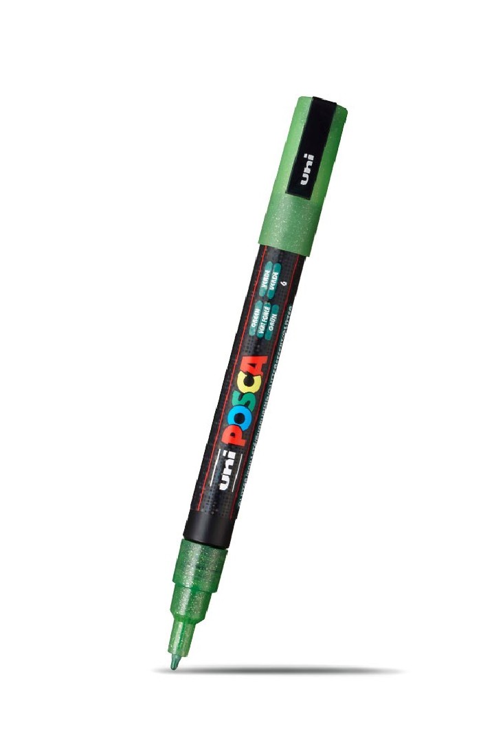 POSCA Σετ 4  Μαρκαδόροι PC-3M Glitter Colours