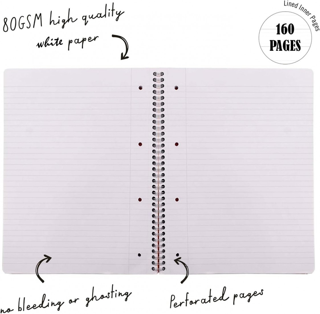 Τετράδιο Σπιράλ A4 160 φύλλα 9497 Pukka Pad