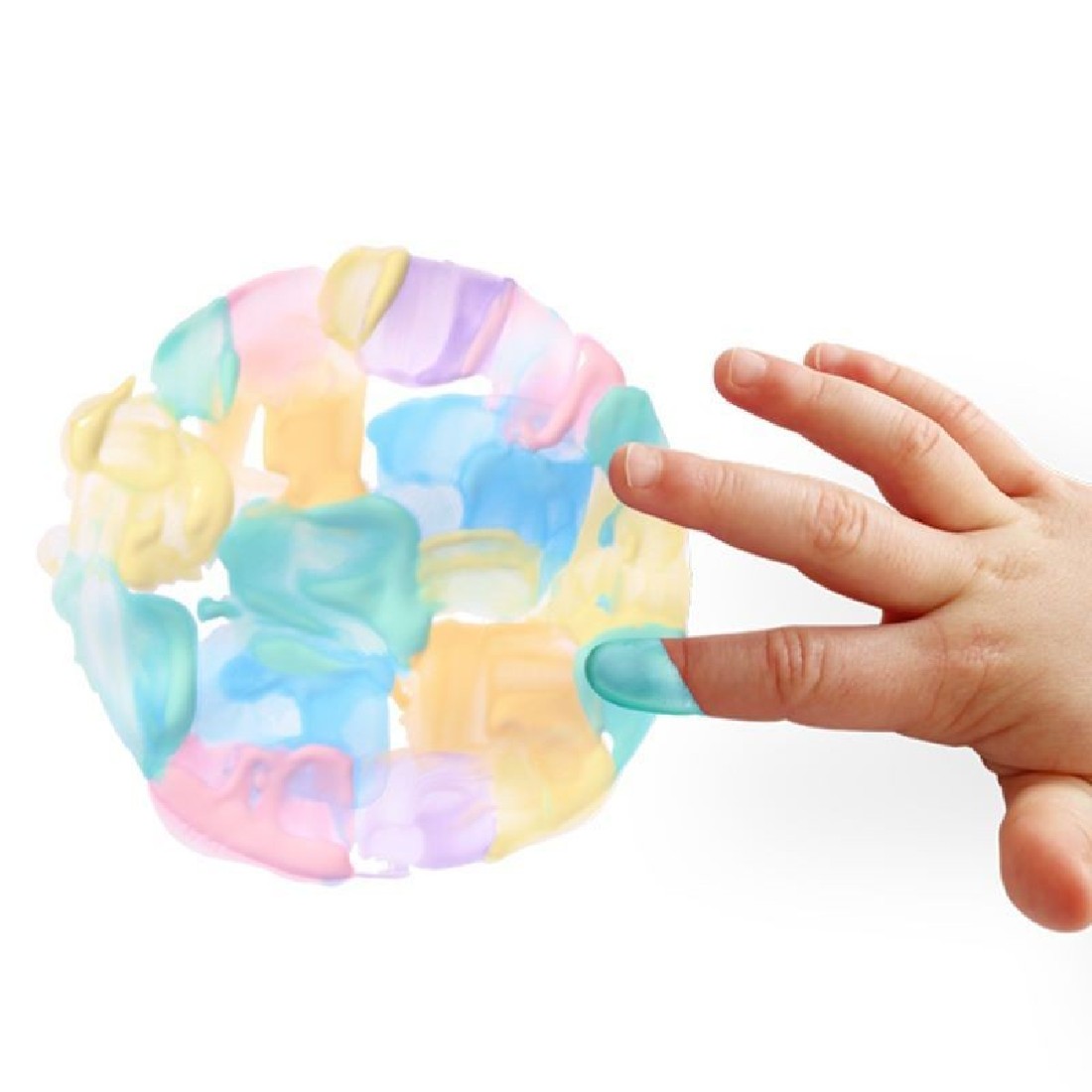 Σετ δακτυλομπογιές σε βαλιτσάκι Pastel (6x100gr.) Primo