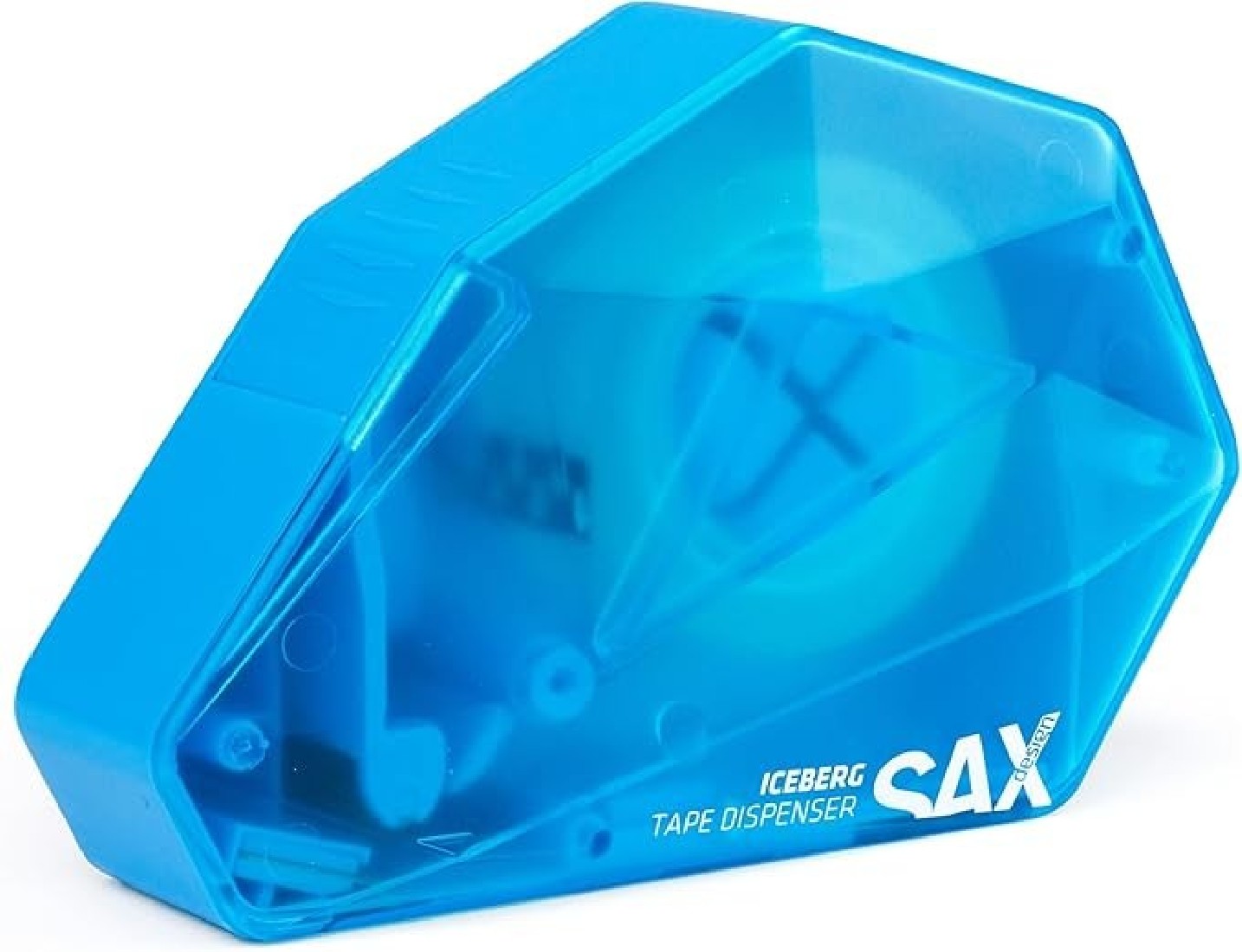 Βάση Σελοτέιπ Χειρός Πλαστική Μπλε 728-15 Sax