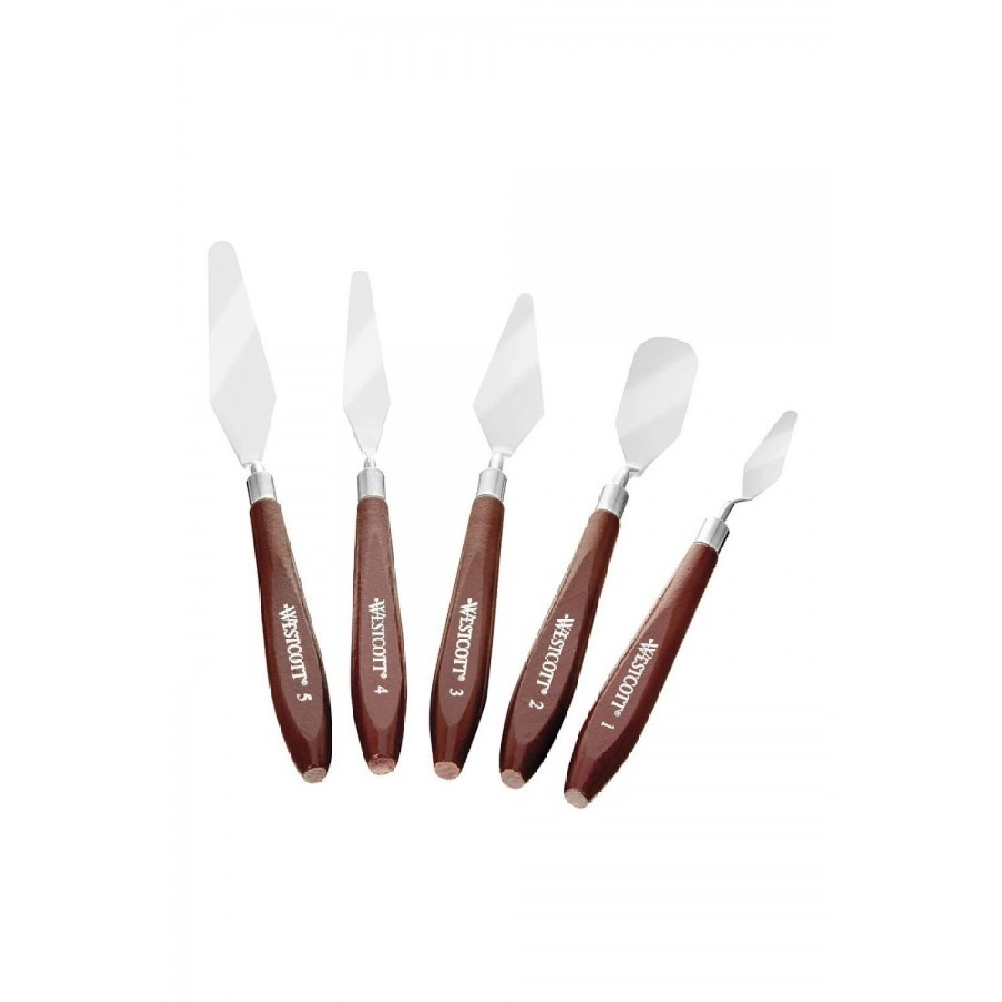 Σπάτουλες Ζωγραφικής Σετ 5 τεμαχίων 40200 Westcott
