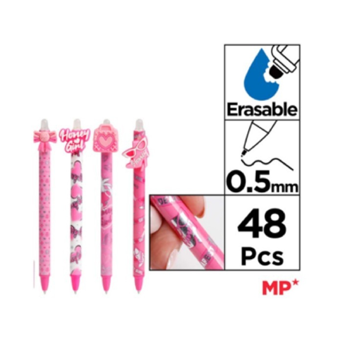 Erasable Pen 0.5Mm Fantasy PE176-43 Big Dream Girls