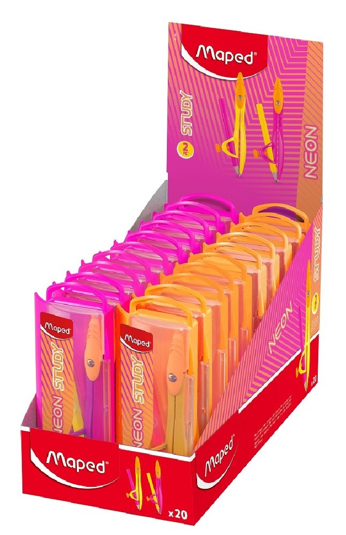 Διαβήτης Stady Neon με μολύβι 199100  Maped