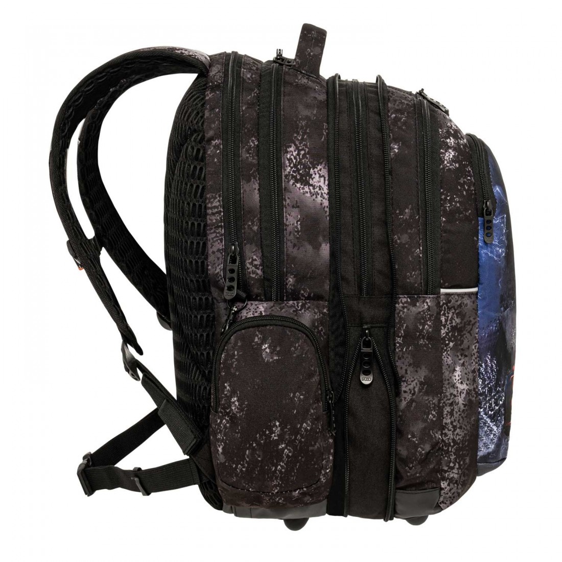 Σακίδιο πλάτης Δημοτικού Maxxi Black Race 901057-8356 Polo (2025)
