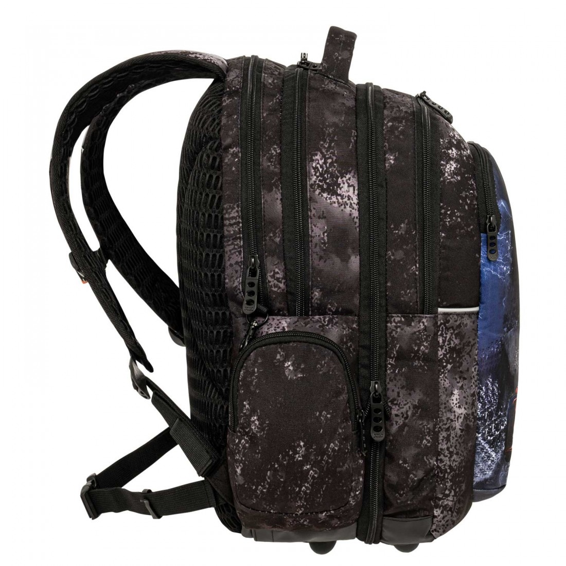 Σακίδιο πλάτης Δημοτικού Maxxi Black Race 901057-8356 Polo (2025)
