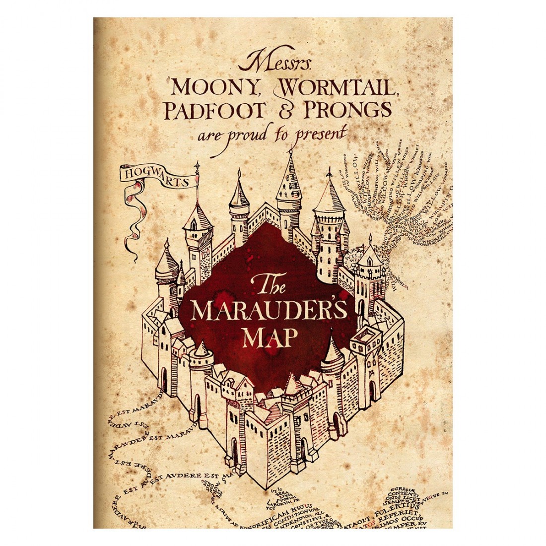 Τετράδιο καρφίτσα Α4 Harry Potter 7144