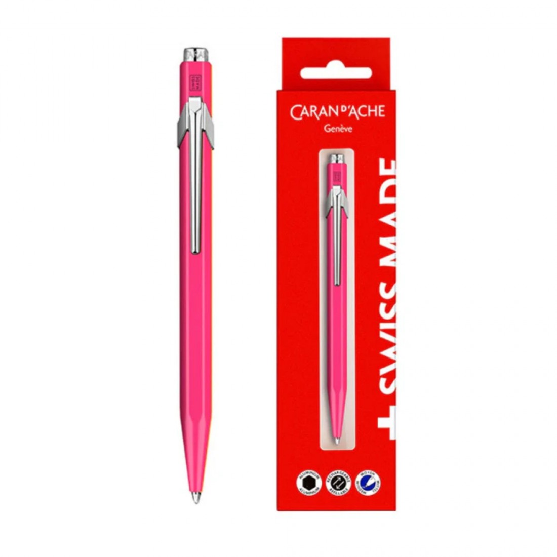 Caran dache 849 fluo pink ballpen 849.690