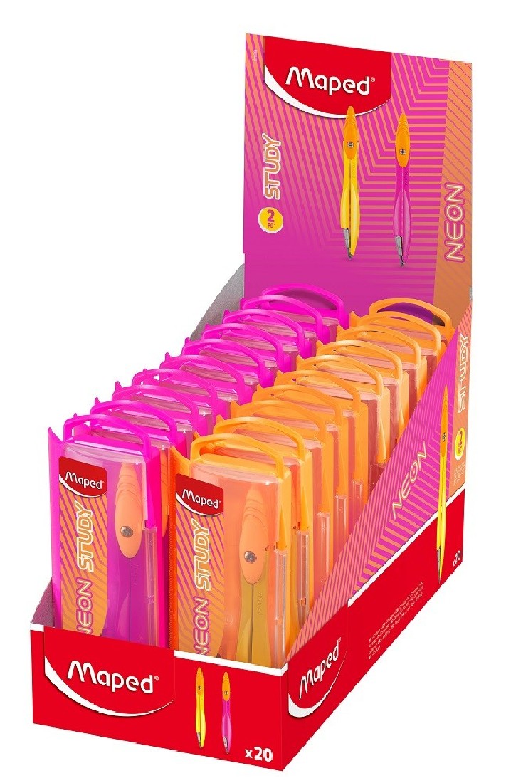 Διαβήτης Σχολικός Study Neon 199500 Maped