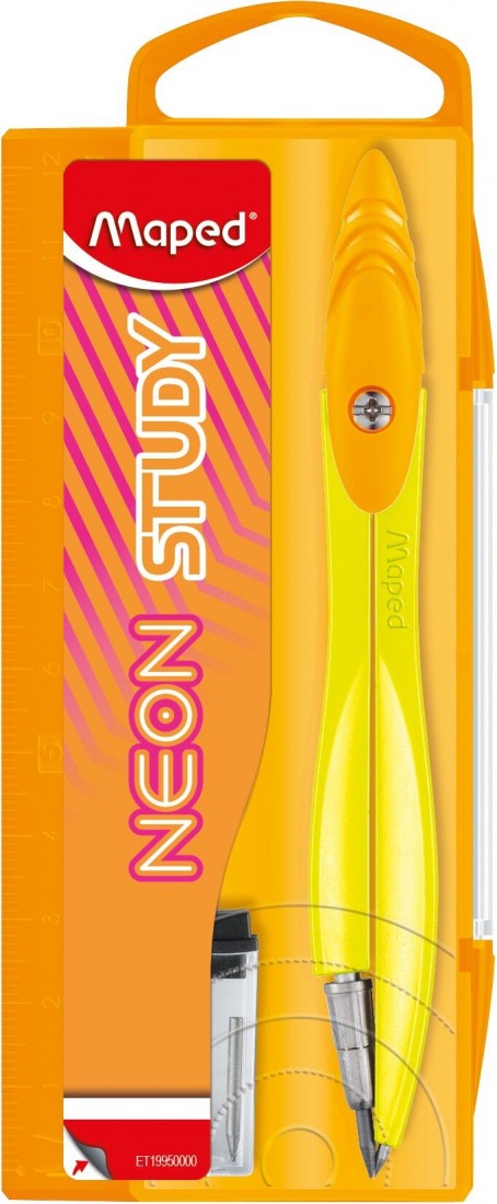 Διαβήτης Σχολικός Study Neon 199500 Maped