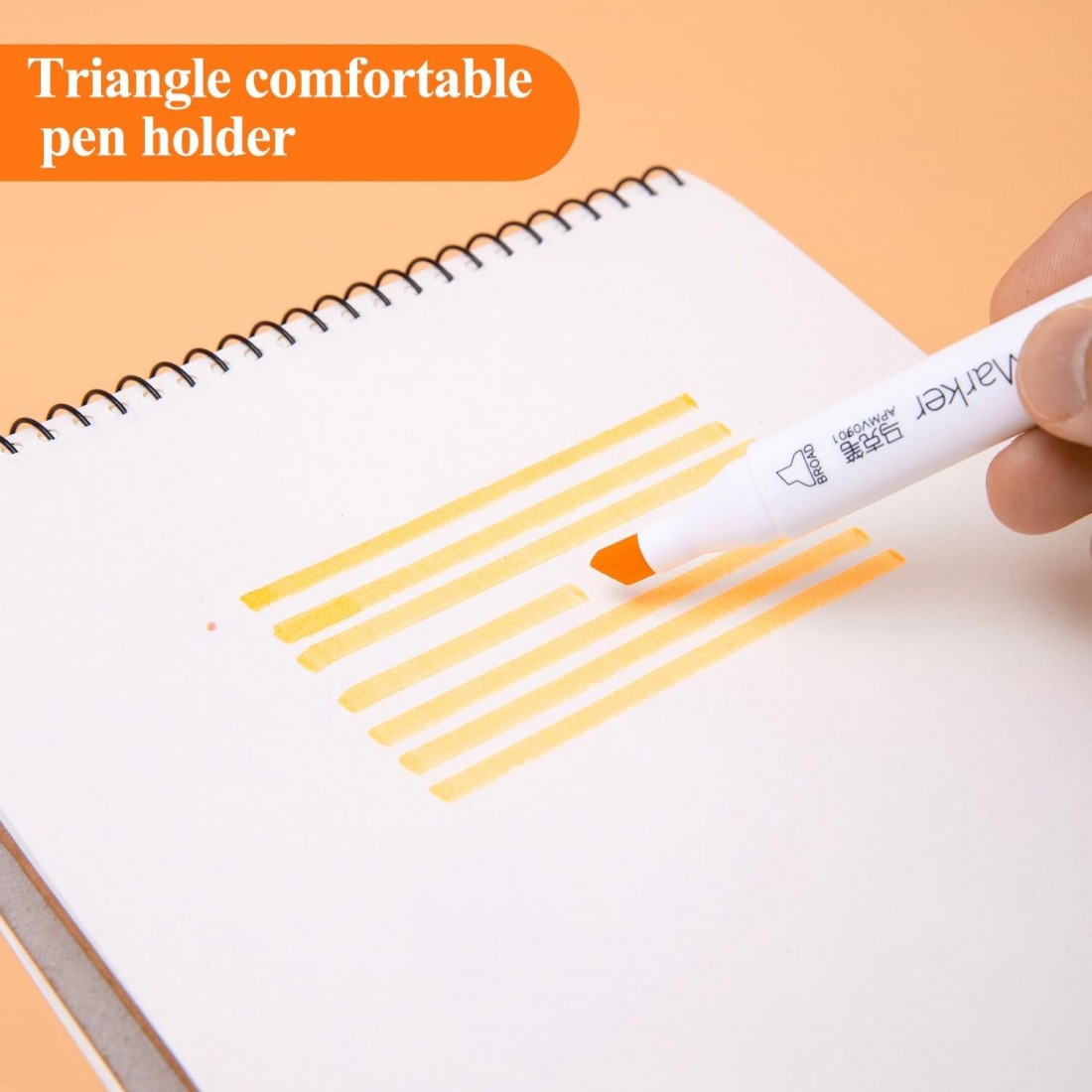 Σετ Μαρκαδόροι Εικονογράφησης με Διπλή Μύτη 12 χρωμάτων APMV09D5 M&G