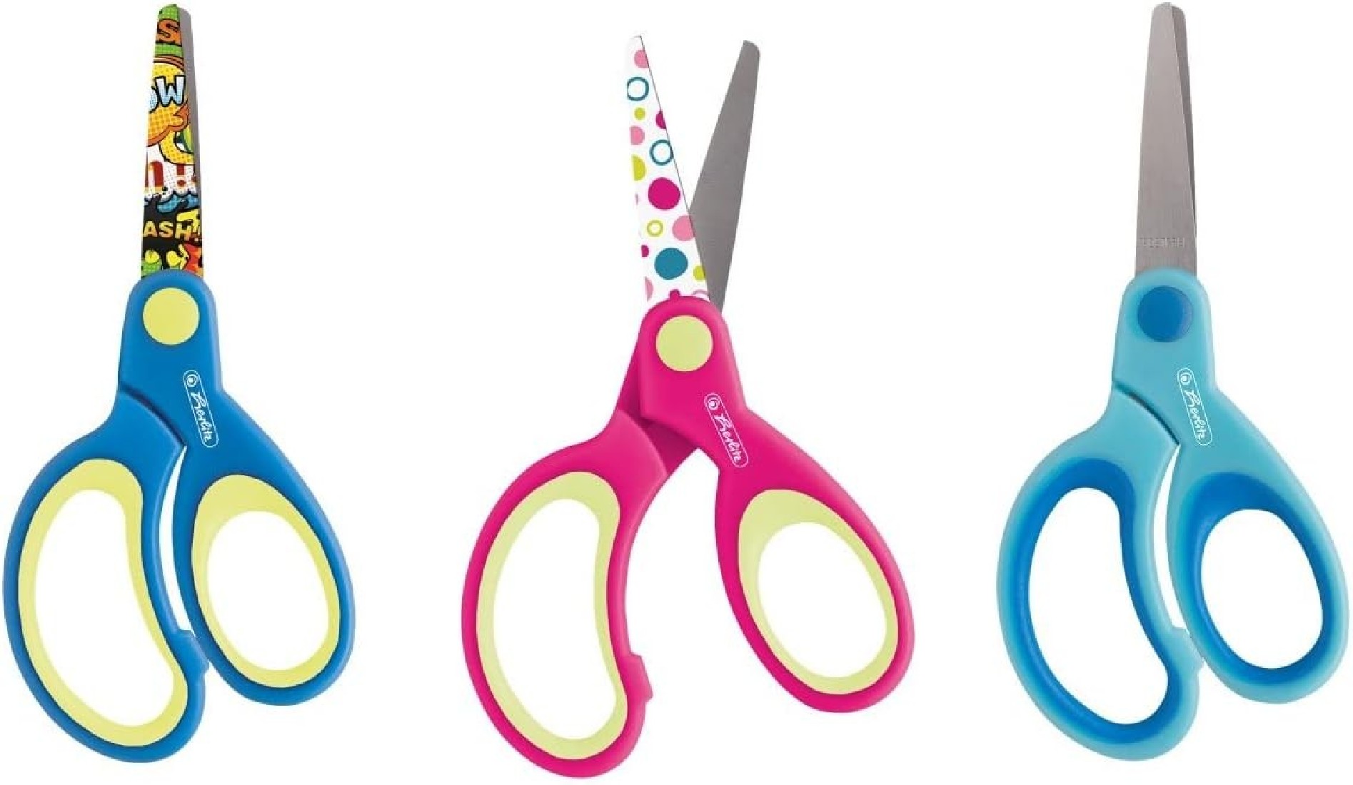 Herlitz Ψαλίδι με Στρόγγυλη Άκρη (3 xρώματα) 10801710