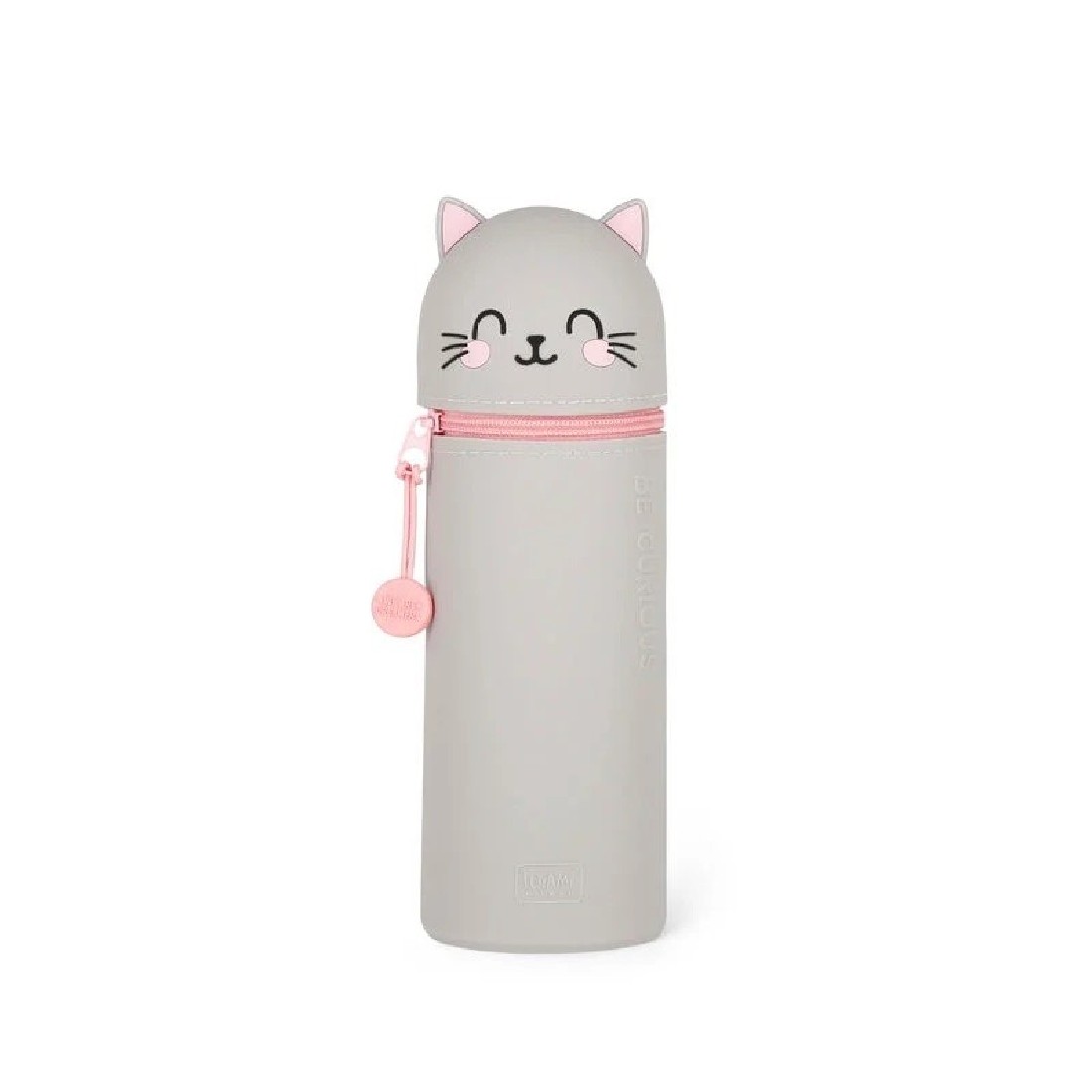2 in 1 Soft Silicone Pencil Case - Kitty - Kawaii- Legami