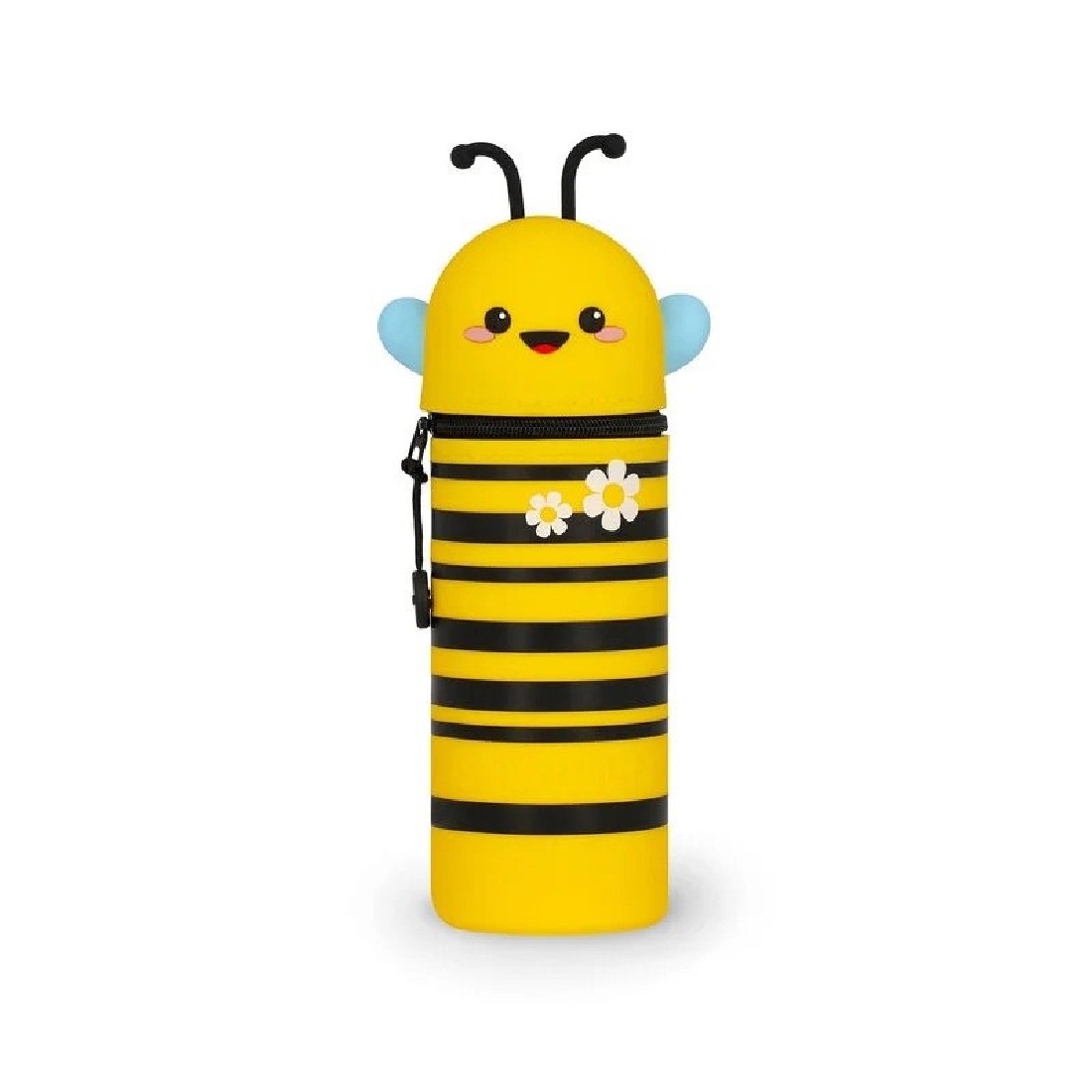 2 in 1 Soft Silicone Pencil Case -Bee - Kawaii- Legami