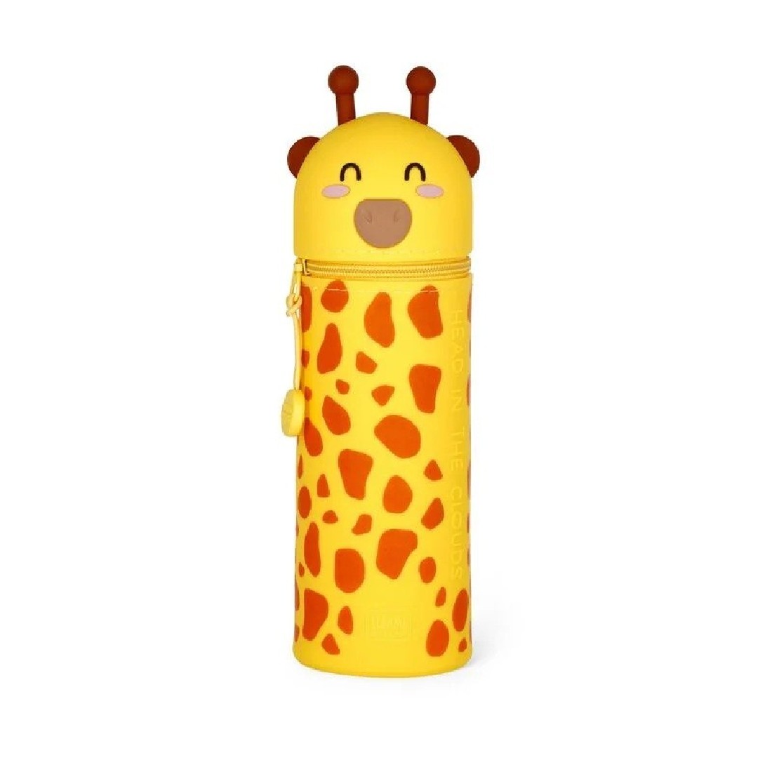 2 in 1 Soft Silicone Pencil Case - Kawaii Giraffe Legami