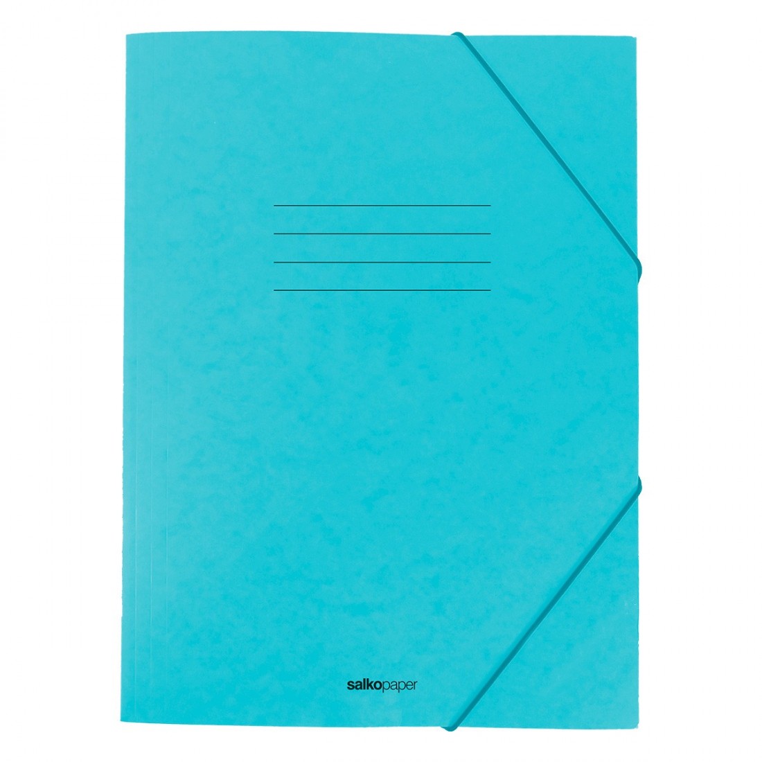 Φάκελος λάστιχο πρεσπάν παστέλ μπλέ Salko