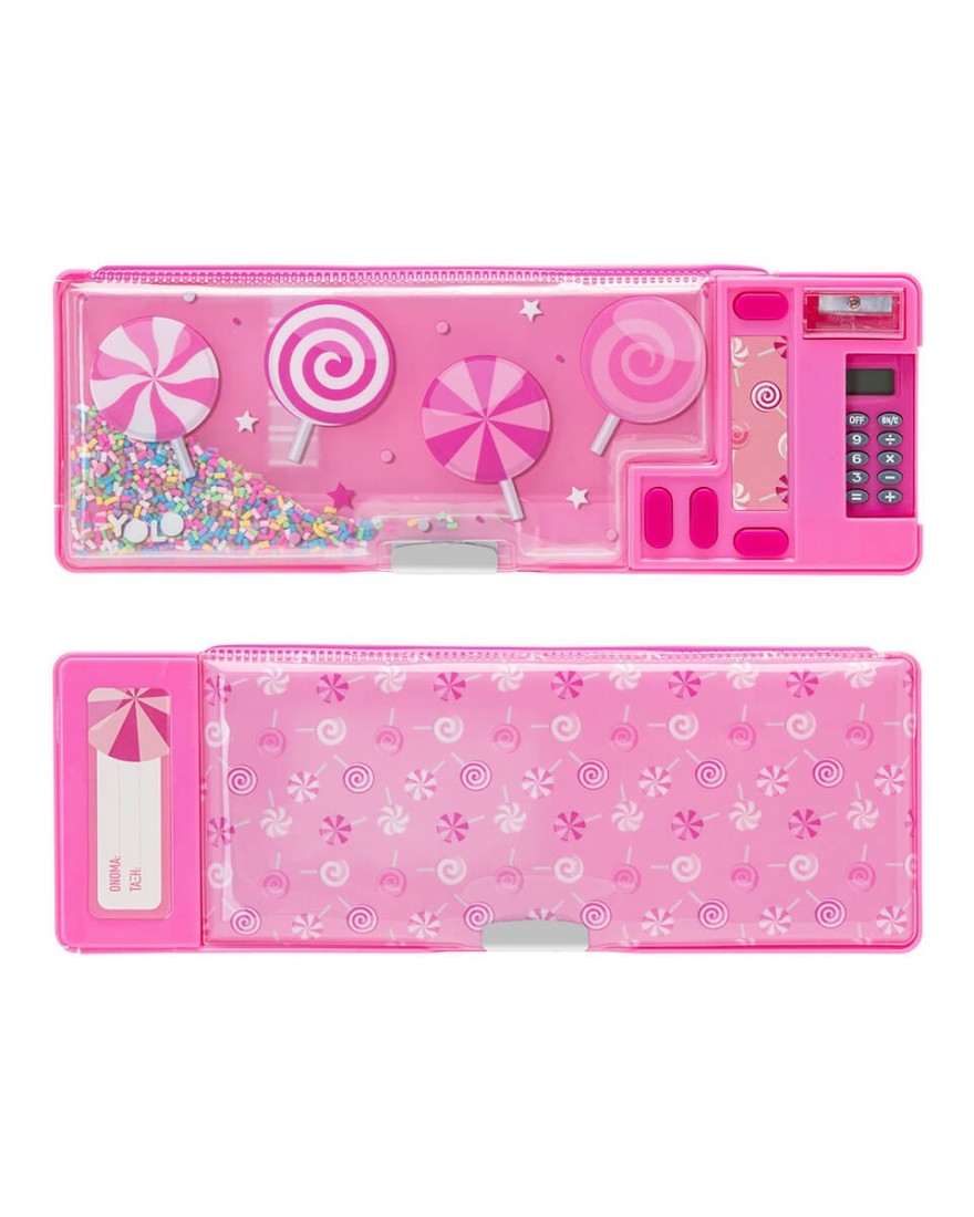 Κασετίνα Retro Pink Candy 10142 Yolo