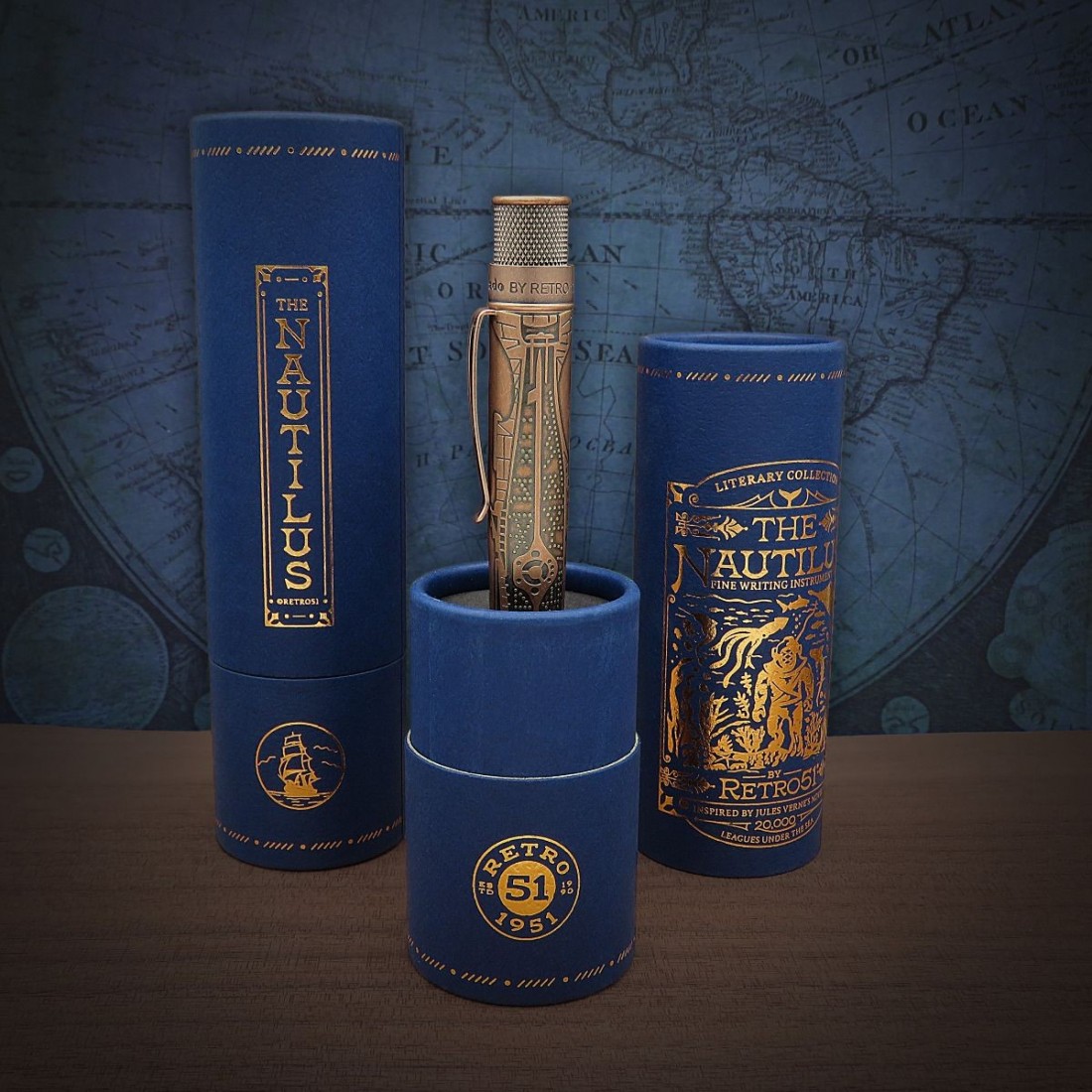 Retro 51 Tornado The Nautilus Rollerball  BSR-2409