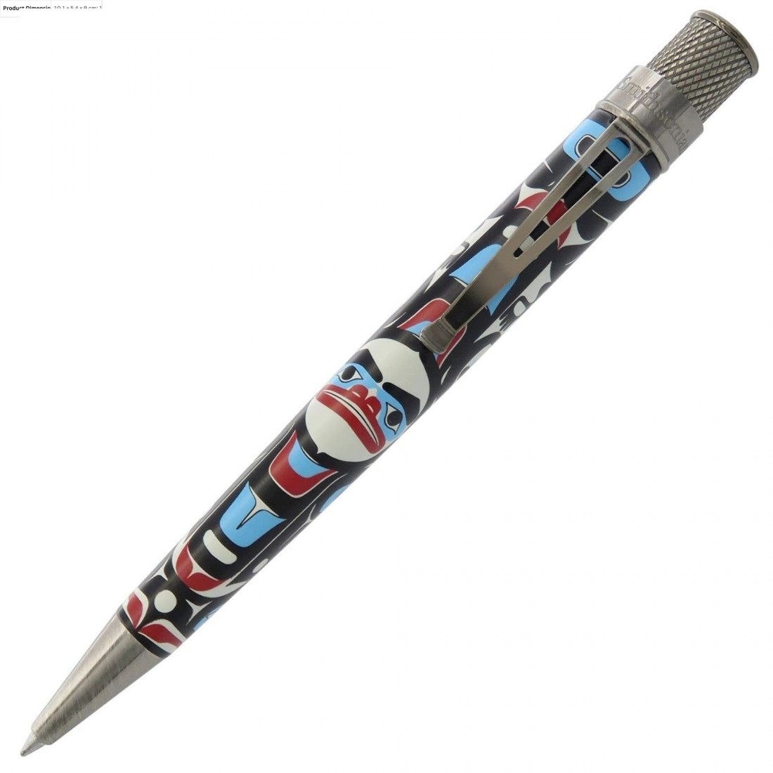 Retro 51 Smithsonian Collection, Rollerball Pen, Raven Steals the Sun by James Peter Johnson SRR-2201