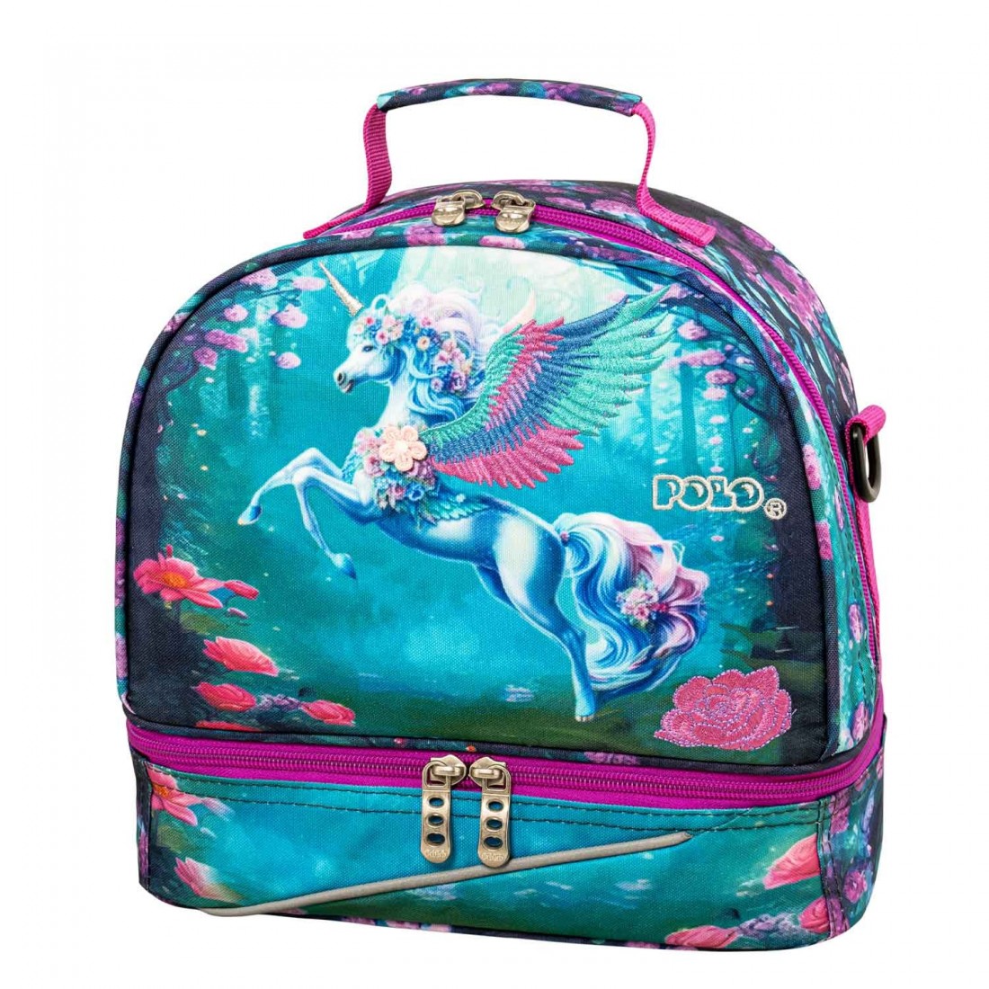Ισοθερμικό τσαντάκι φαγητού Kid s Fun II Unicorn 907104-8383 Polo (2025)
