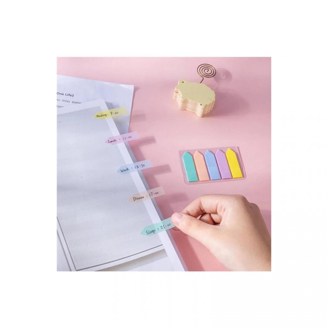 Σελιδoδείκτες Αυτοκόλλητοι 5χ20φ 24τμχ Deli