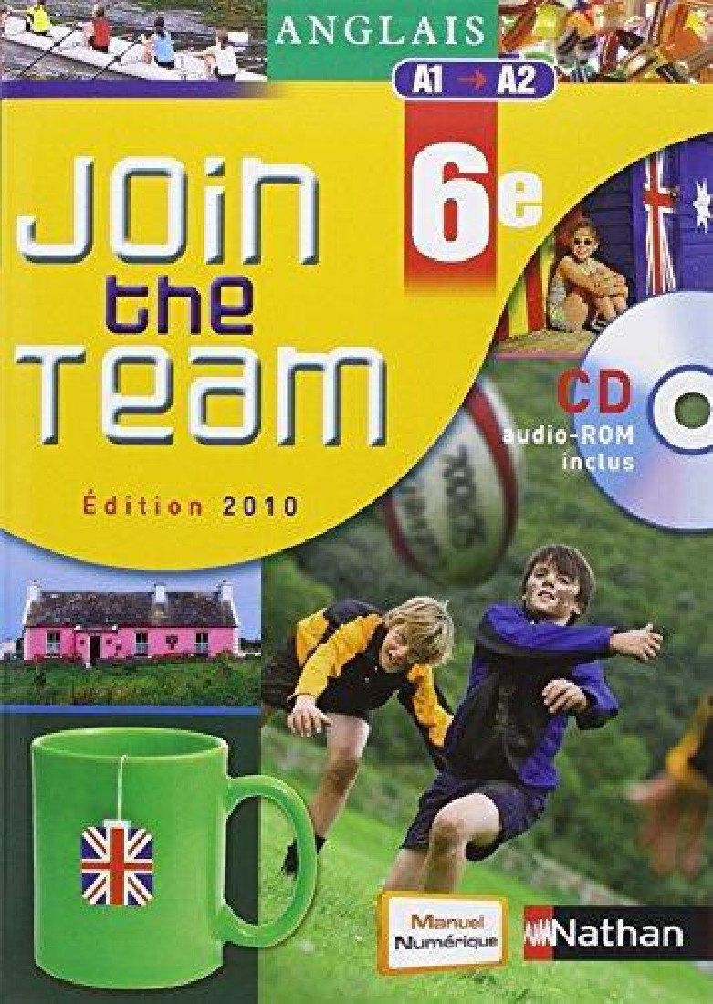 JOIN THE TEAM 6E A1-A2 + CD AUDIO