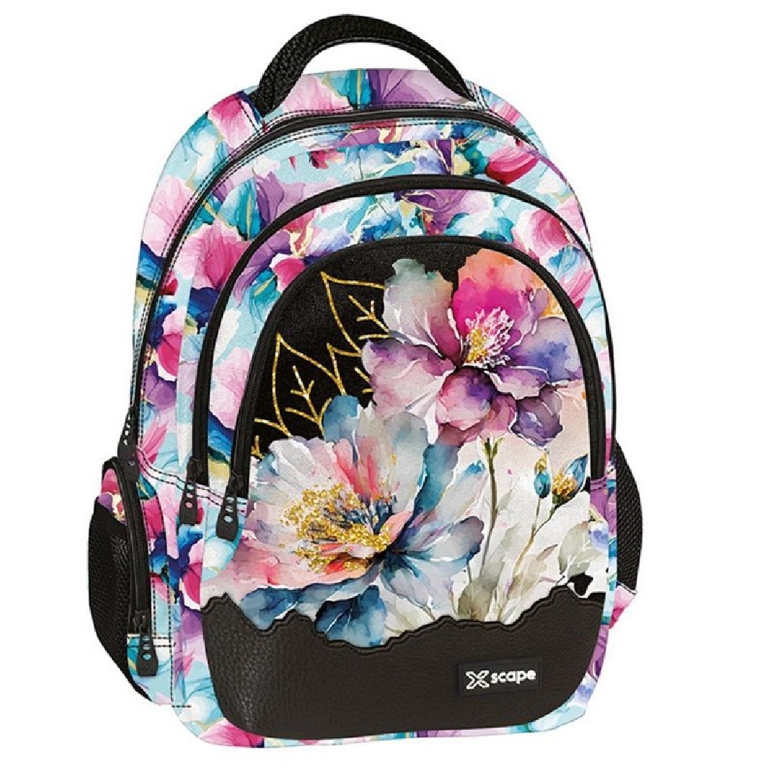 Σακίδιο πλάτης Δημοτικού Λουλούδι 259214 Xscape Graffiti (2025)