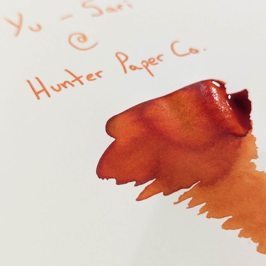 Yu-sari Premium notebook B5 182x257mm,  blank, 192 pages, 95gr, vermilion by Nakabayashi