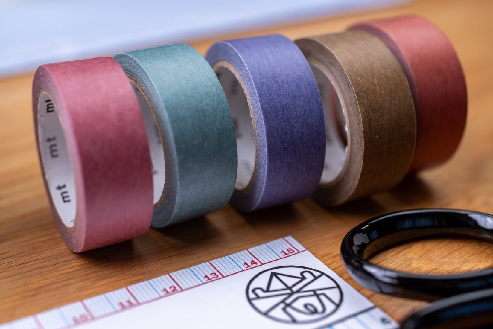 Kamoi Kakoshi Masking Tape 15mm X 7m  Set of 10 colors D250326