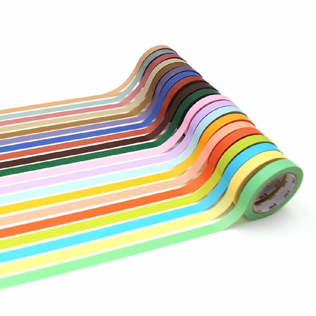 Kamoi Kakoshi Masking Tape 7mm X 7m  Set of 20 colors D250326