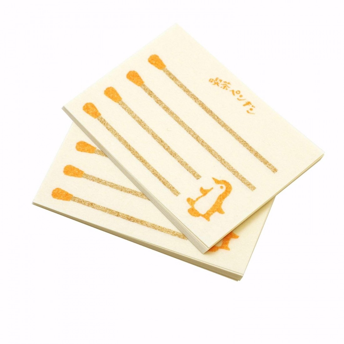 Retro Diary Matchbox Memo (Coffee Penguin) LM160