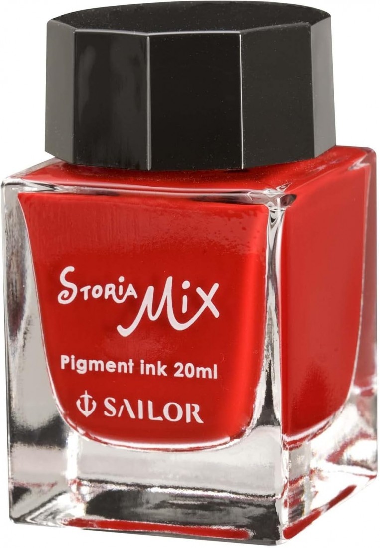 Sailor Fountain Pen 13-1503-230 Fountain Pen Bottle Ink Storia Mix Pigment Ink Red 20ml