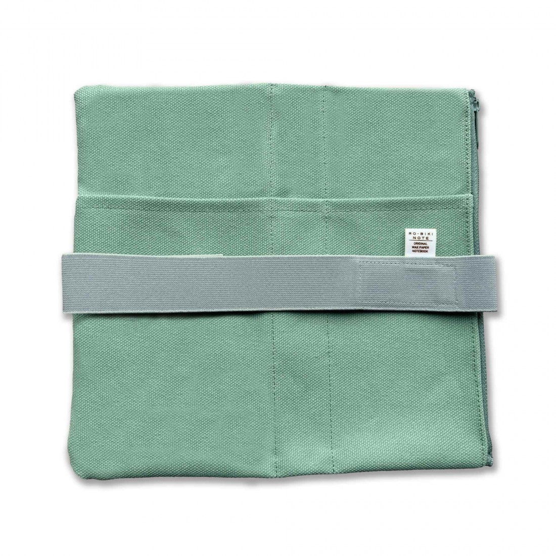 Yamamoto Canvas Cover 22X11,5 cm for Ro-Biki notes mint green