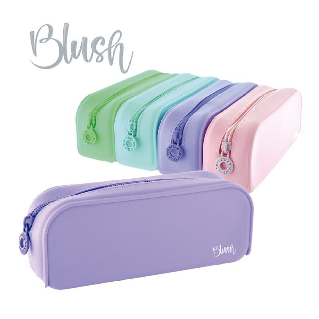 Κασετίνα Blush Porta Todo Silicone 58105 Office box Label