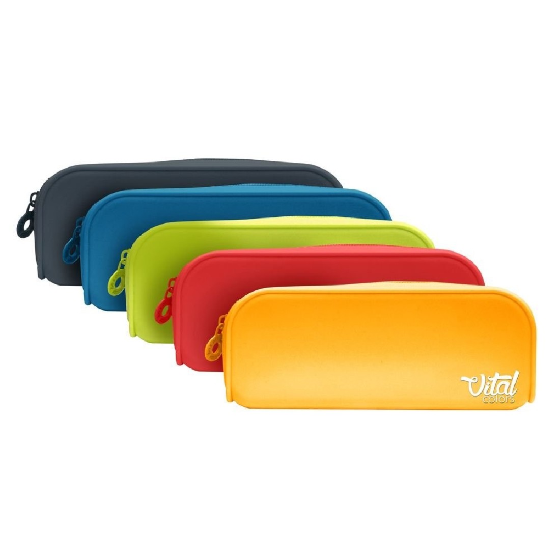 Κασετίνα Vital colors Porta Todo Silicone 58118 Office box Label