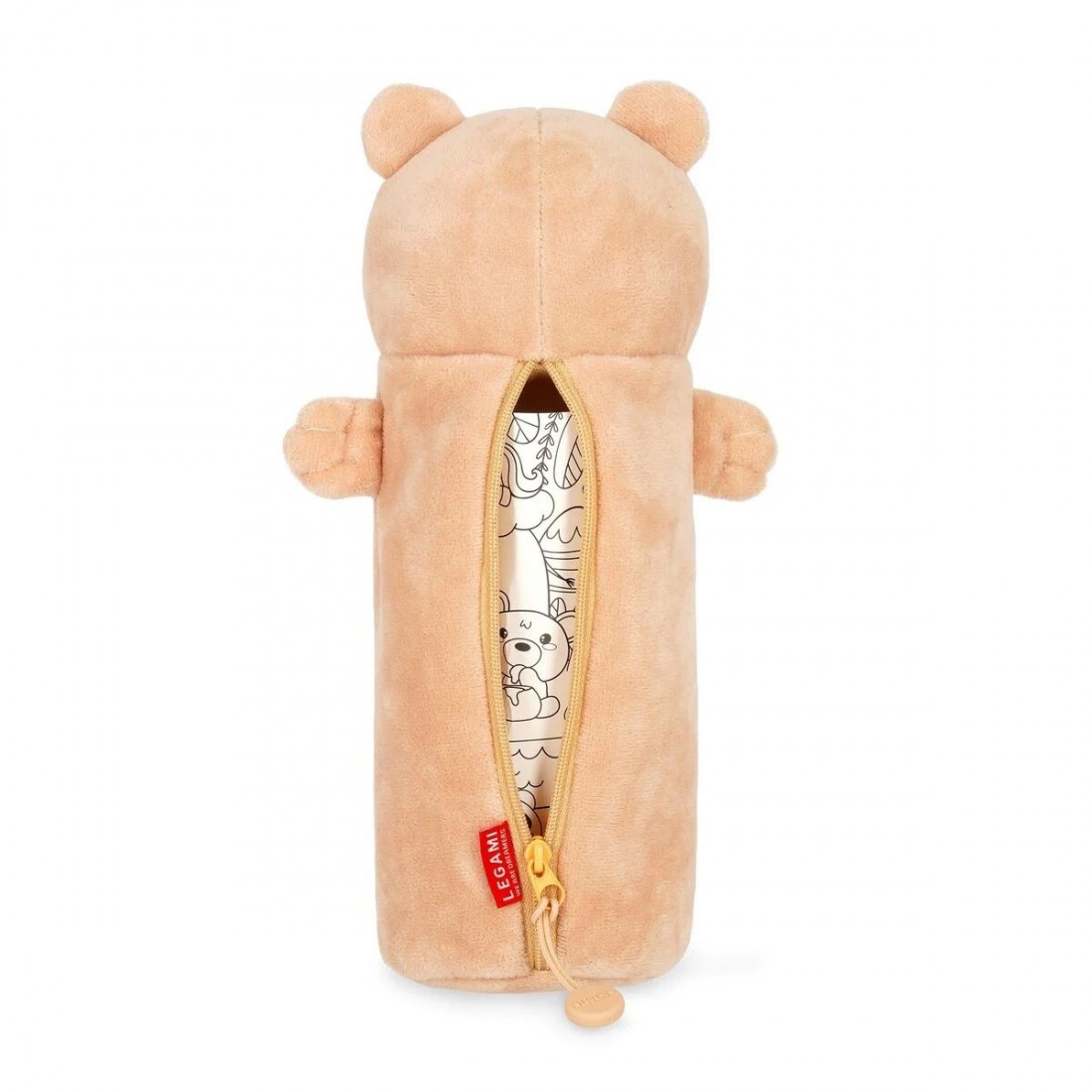 Pencil Case - Super Soft! - Teddy Bear - Legami