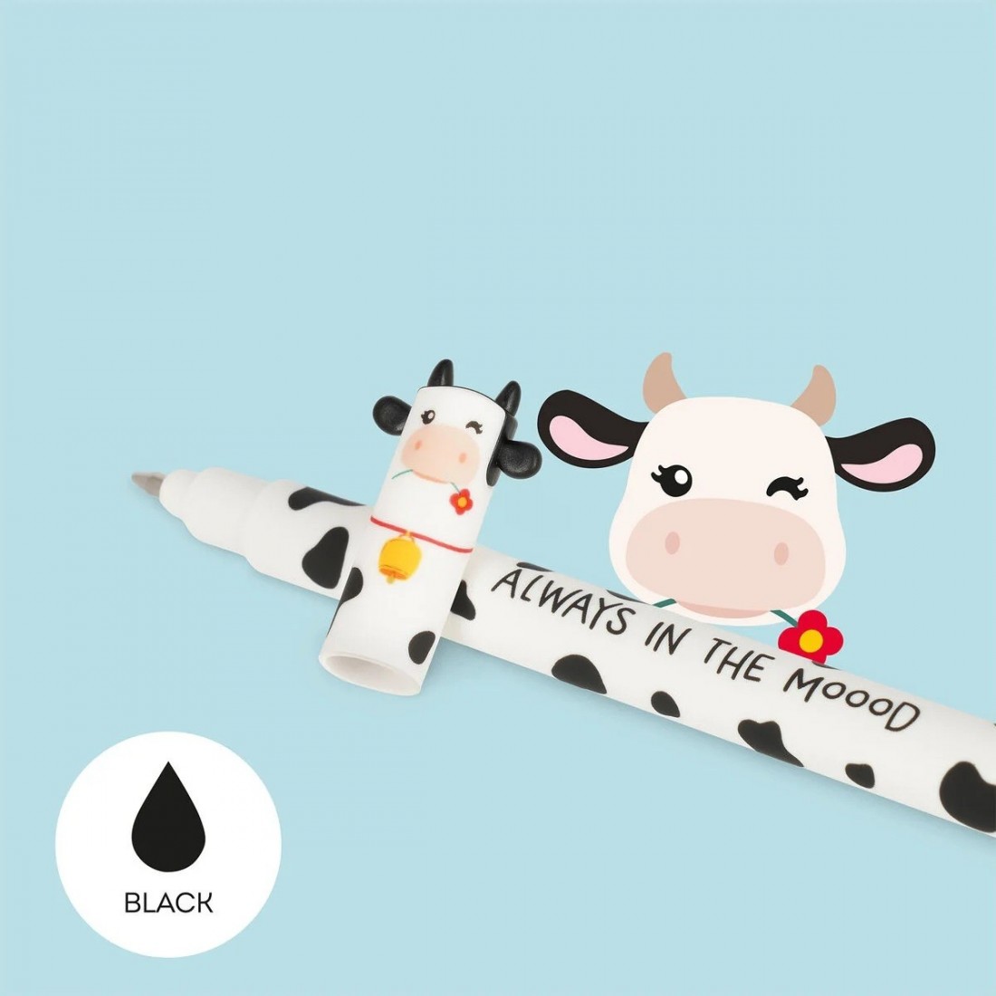 Set of 4 Erasable Gel Pens - Farm Sweet Farm - Legami