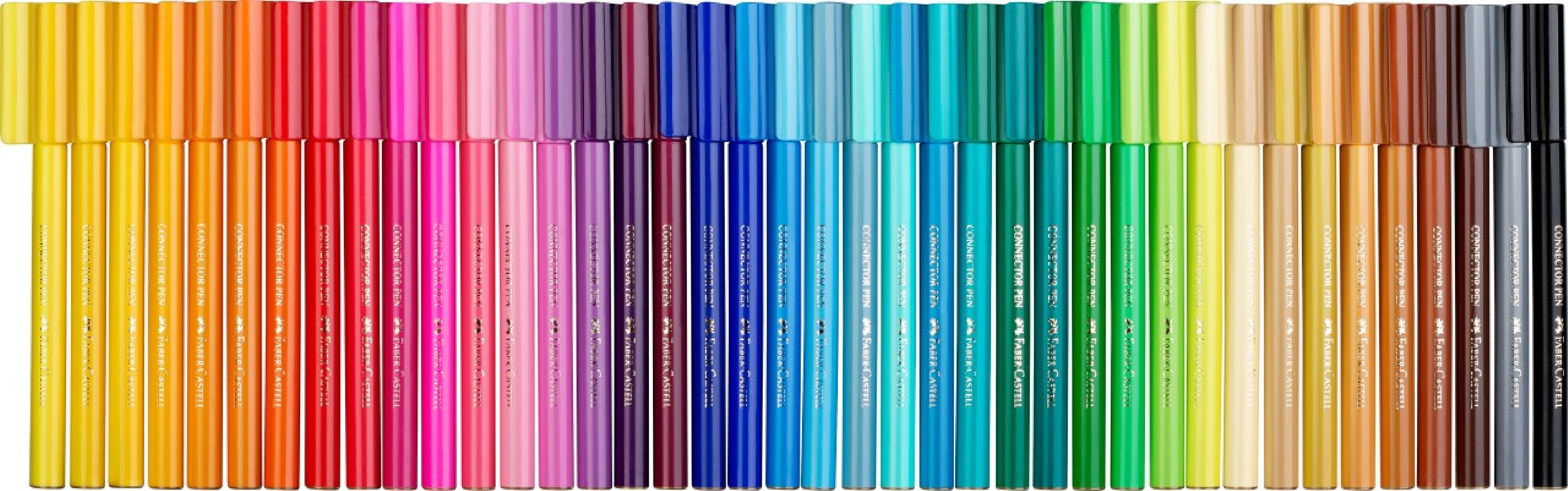 Faber Castell Connector felt tip pen suitcase 155535