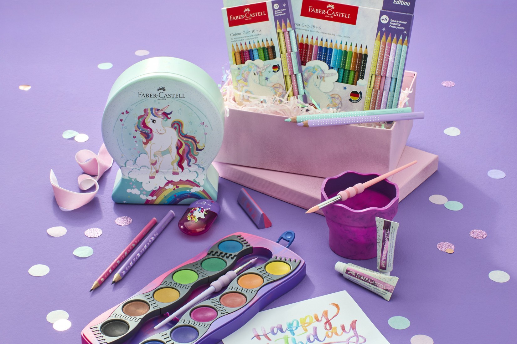 Faber Castell jumpo grip coloured pencils 10 pieces 110923