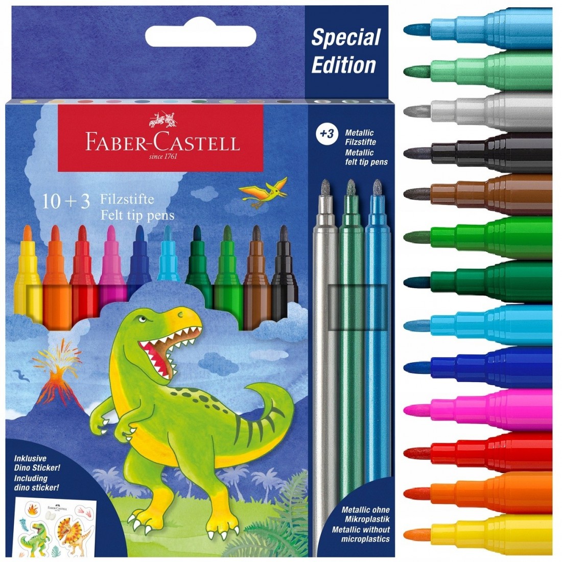 Faber Castell μαρκαδόροι 13 τμχ 554214
