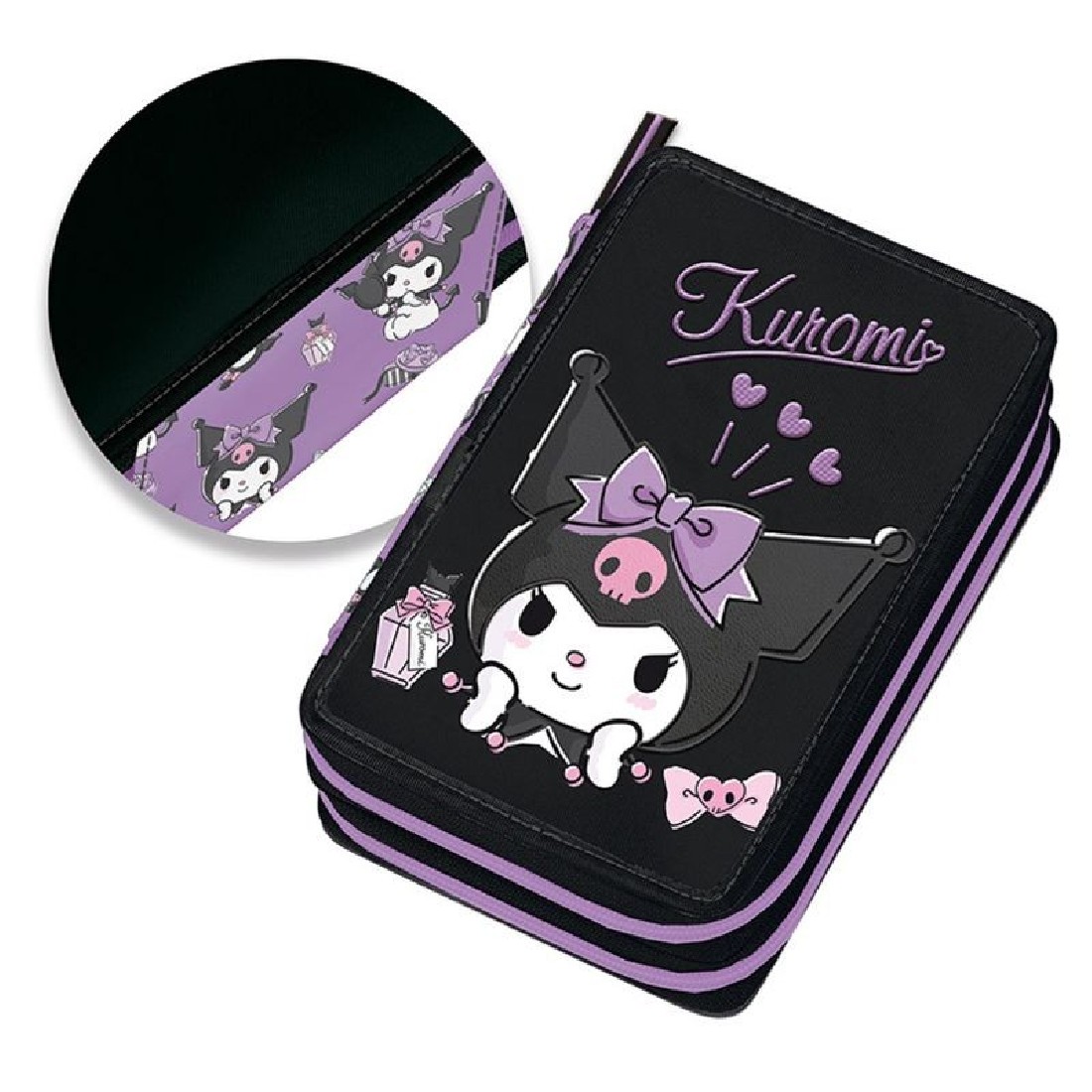 Κασετίνα γεμάτη Kuromi Sketch 252331 Graffiti (2025)