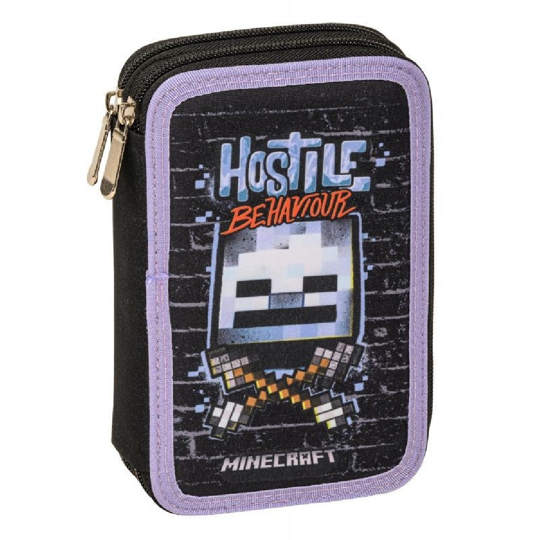 Κασετίνα διπλή γεμάτη Wall Minecraft 258332 Graffiti (2025)