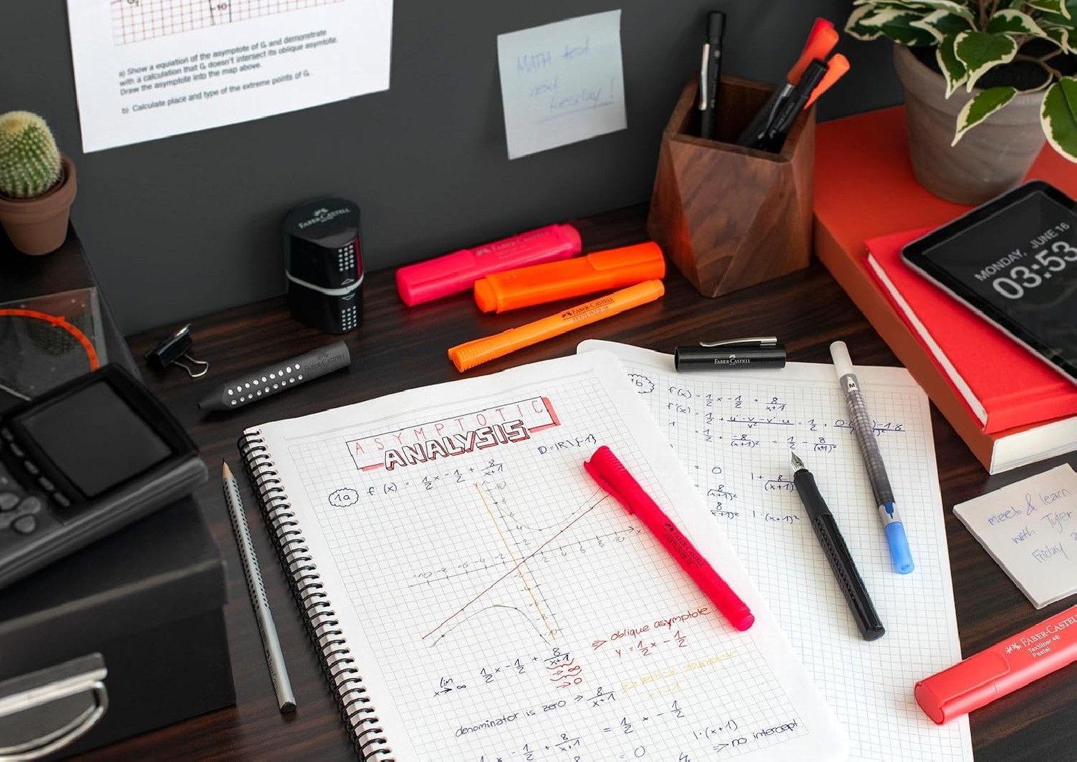 Faber Castell Highlighters, Fluo Colors - Box of 8 - 254648