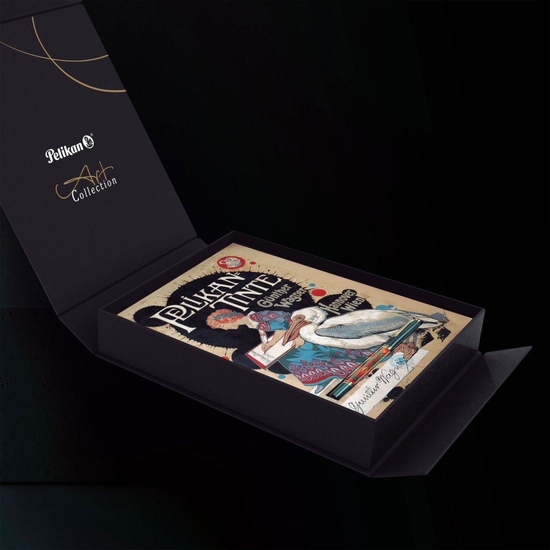 Pelikan Souverän M600 Art Collection II Rudi Rother Fountain Pen