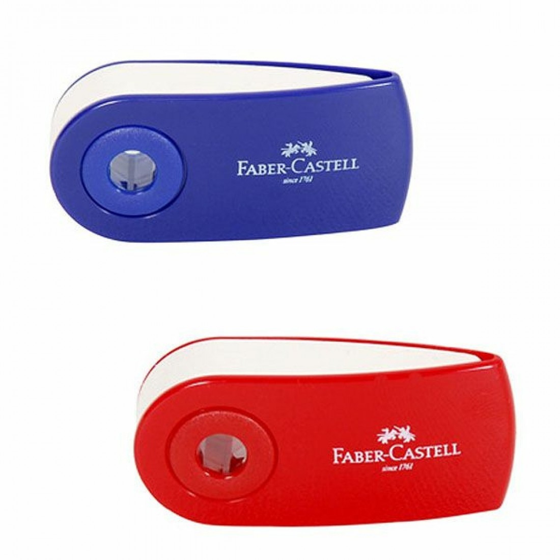 Γόμα Sleeve Mini Blue/Red 182411 Faber Castell