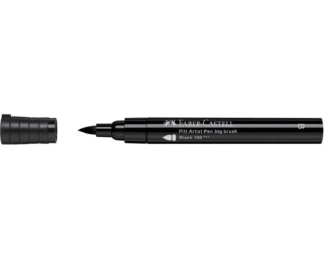 Faber Castell Pitt Big Brush Artist Pens Black 199 167699