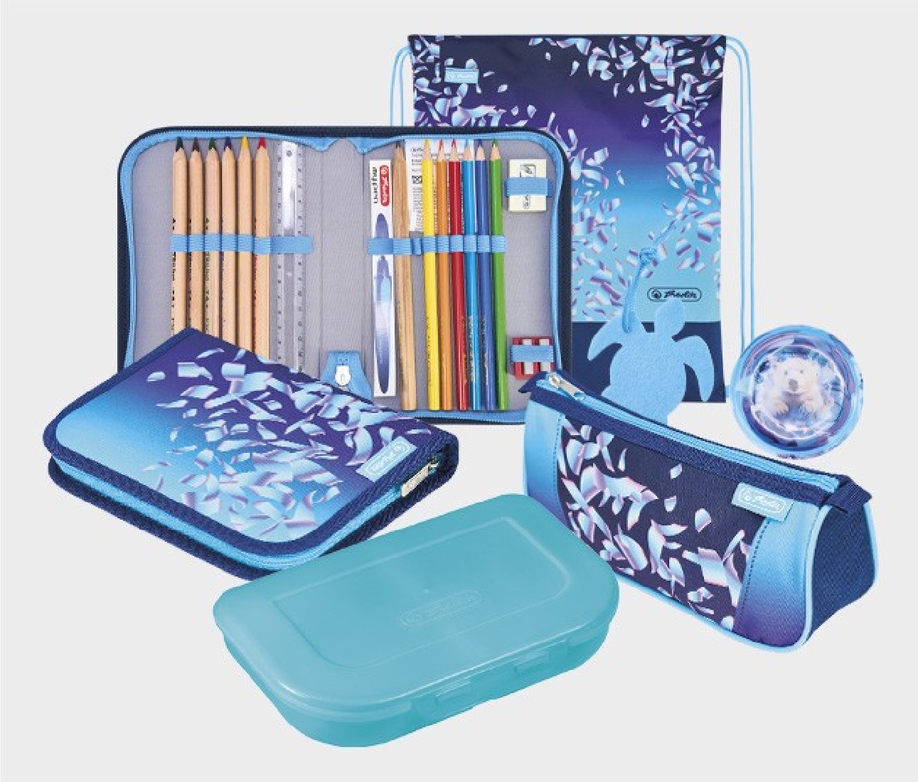 Σακίδιο πλάτης Δημοτικού FiloActive XL Plus Blue Ice 50048892 Herlitz (2026)
