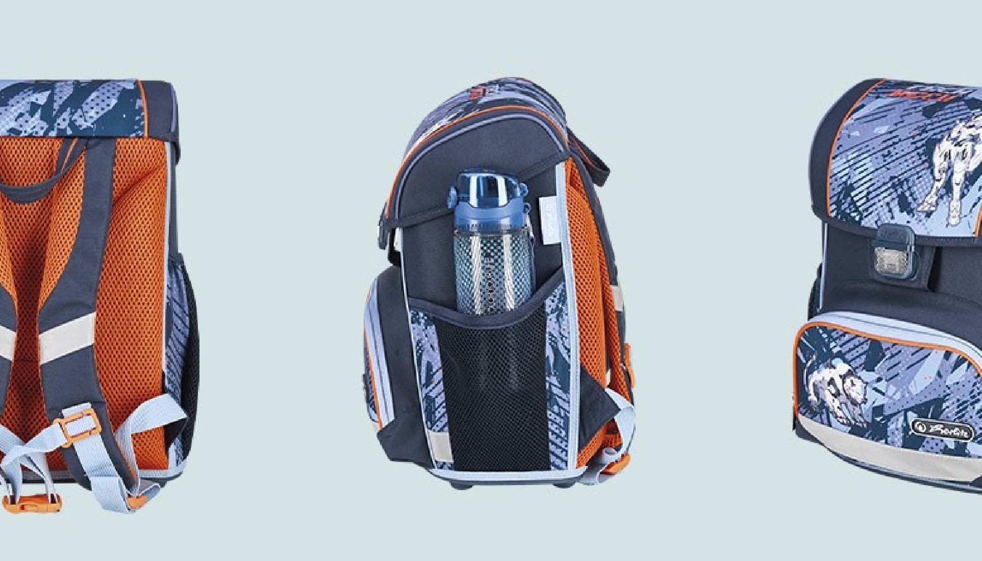 Σακίδιο πλάτης Δημοτικού Loop Plus Tech Mech 50049042 Herlitz (2026)